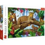 Puzzle jaguar intr-o pauza odihnitoare 1500 piese