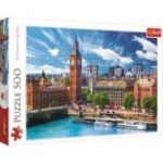 Puzzle o zi cu soare la Londra 500 de piese, Trefl