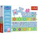 Puzzle educational numere Peppa Pig, 20 de piese