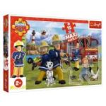 Puzzle pompierul Sam in actiune, 15 piese