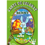 Carte de colorat. Benny. Contine autocolant