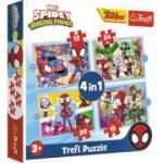 Puzzle 4in1 echipa Spiday