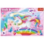 Puzzle lumea de cristal a unicornilor 100 piese