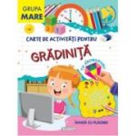 Carte de activitati pentru gradinita, cu abtibilduri. Grupa mare