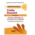Limba Romana - Teste Grila Pentru Admiterea In Invatamantul Superior Editie revizuita si adaugita pe baza normelor prevazute de DOOM ed. a 3-a - Luiza Popescu