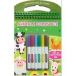 Animale domestice 3+. Cu carioci