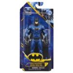 Figurina Batman 15 cm cu costum blue metal tech, Spin Master