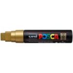 Marker UNI PC-17K 15. 0 mm, varf tesit, auriu, Posca (M1043)