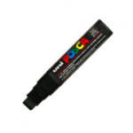 Marker UNI PC-17K 15. 0 mm, varf tesit, negru, Posca (M670)