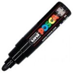 Marker UNI PC-7M 4. 5-5. 5 mm, negru, Posca