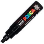 Marker UNI PC-8K 8. 0 mm, varf tesit, negru, Posca (M618)