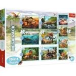 Puzzle 10in1 Lumea dinozaurilor, Trefl