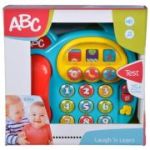 Jucarie telefon abc, bebe albastru