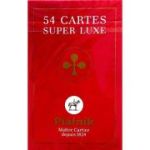 Carti de joc Super Luxe, grafica in stil francez, rosu