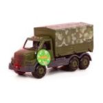 Camion Militar cu Prelata, Gigant, 44x16x22 cm, Wader