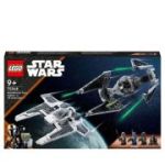 LEGO Star Wars. Fang Fighter mandalorian vs TIE Interceptor 75348, 957 piese