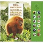 Mica enciclopedie. Glasuri din padurea ecuatoriala. Carte cu sunete - Andrea Pinnington