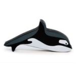 Figurina Orca, din lemn premium