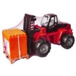 Stivuitor + Palet cuburi, PowerTruck, 48x22x23 cm, Wader