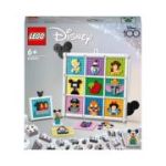 LEGO Disney. 100 de ani de animatie Disney 43221, 1022 piese