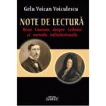 Note de lectura - Gelu Voican Voiculescu