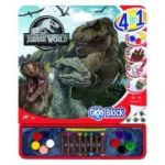 Jurassic World Set pentru desen Giga Block 4 in 1