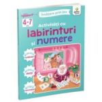 Activitati cu labirinturi si numere 4-7 ani