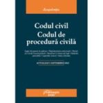 Codul civil. Codul de procedura civila. Actualizat la 1 septembrie 2023