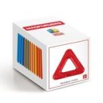 Joc magnetic de constructie Triagle Set, 12 piese in forma de triunghi, Magformers