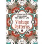 Creative Colouring For Grown-ups. Vintage Patterns
