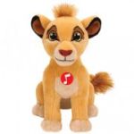 Plus 15 cm Beanie Babies Disney Regele leu Simba cu sunete, Ty