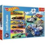 Puzzle 24 Maxi Hot Wheels Masinile deosebite, Trefl