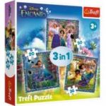 Puzzle 3-in-1 Bang Eroii din Encanto, Trefl