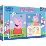 Puzzle Primo baby maxi 2x10 Peppa Pig, Trefl