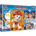 Puzzle Primo super giant 15, Patrula Catelusilor. Cunoaste echipa, Trefl