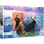 Puzzle Primo Super shape XXL 160 Disney Frozen. Descopera lumea inghetata, Trefl