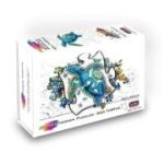 Puzzle din lemn multicolorat. Broasca testoasa, 125 piese