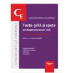 Teste-grila si spete de drept procesual civil. Editia a 6-a - Serena Evda Militaru, Ionut Militaru