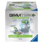 Joc de constructie Gravitrax Power Starter & Finish, Start si final, set de accesorii electric, automat