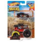 Monster Truck si masinuta metalica Bone Shaker
