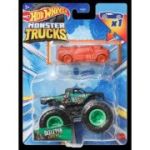 Monster Truck si masinuta metalica Skeleton Crew