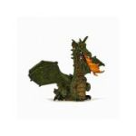 Figurina dragon verde inaripat cu flacara, Papo