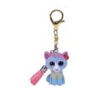 Plus breloc 8. 5 cm Mini Boos Heather Pisicuta cu corn, Ty