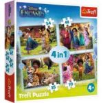 Puzzle 4in1 Lumea magica Encanto, Trefl