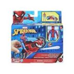 Set figurina Spiderman si vehicul Web blast cycle