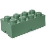 Cutie depozitare LEGO 2x4 verde masliniu 40041747