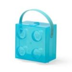 Cutie LEGO 2x2, albastru transparent 40240010