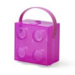 Cutie LEGO 2x2, violet transparent 40240009