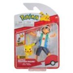 Set 2 figurine de actiune, 11cm, Pokemon S12, Ash & Pikachu