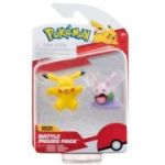 Set 2 figurine de actiune, 5cm, Pokemon S15, Pikachu & Goomy